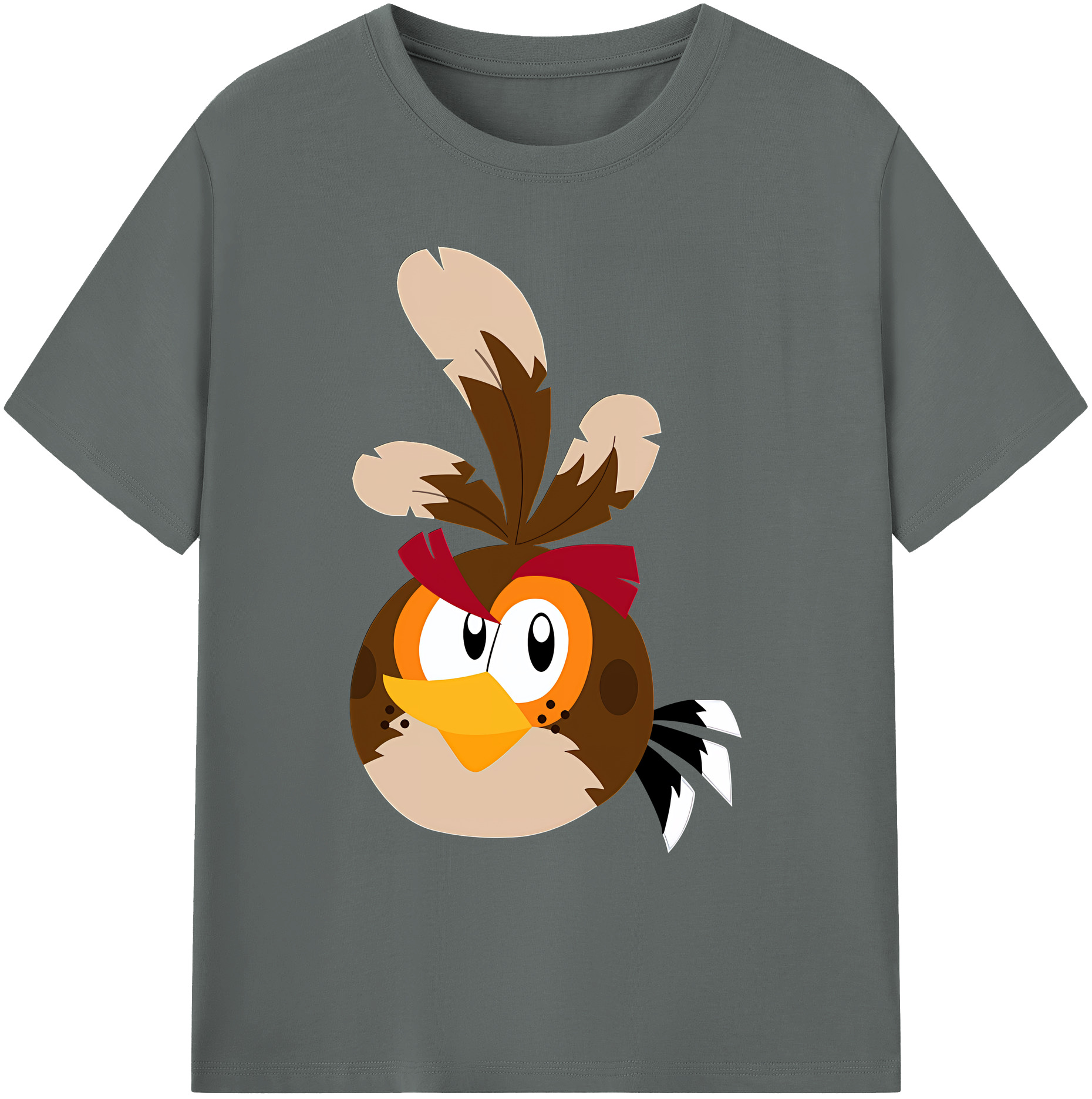 （画像用） Angry Birds アングリーバード 綿100％ メンズ半袖Tシャツ｜肌触りやわらか＆通気性